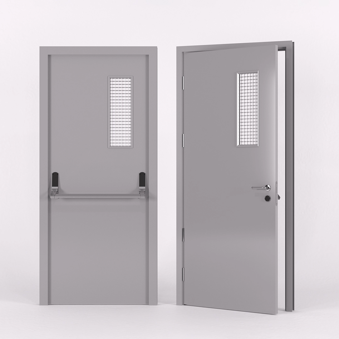 Fire Door (Single) - Grey