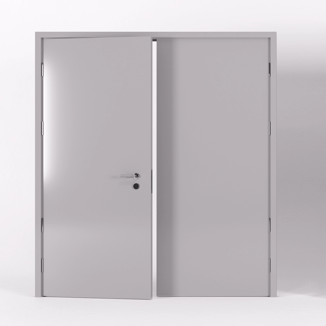 Fire Door (Double) - Grey