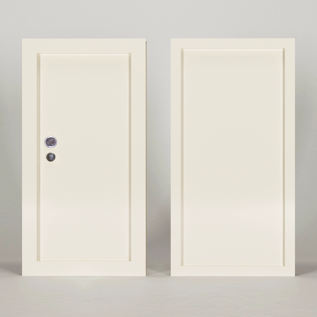 Shaft Door (Single) - White